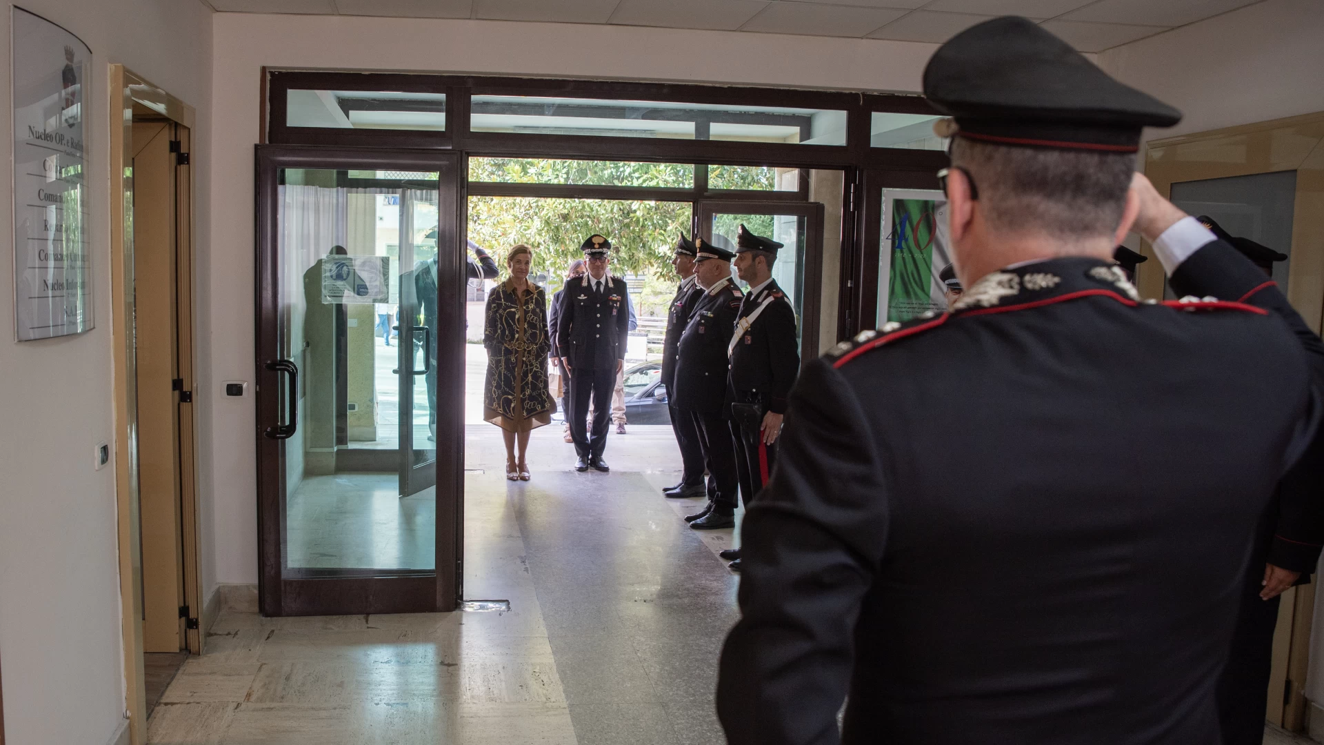 Isernia: il Prefetto Tancredi visita la Questura nella giornata di ieri ed oggi il Comando Provinciale dei Carabinieri.